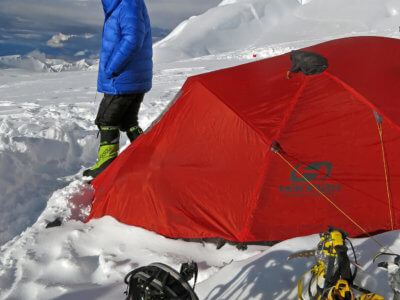 Cho Oyu 2016 / Nové domečky ve druhém výškovém táboře. Cca 7200 m. Pěkné místo na meditaci :-)