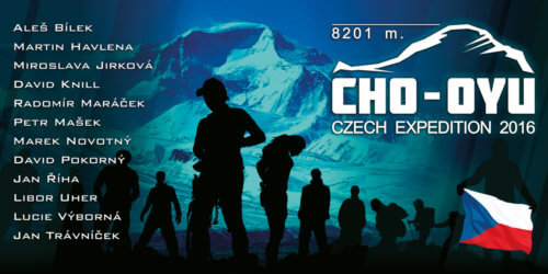 Expedice Cho Oyu 2016 (Tyrkysová bohyně 8201 m)