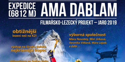 Expedice Ama Dablam jaro 2019