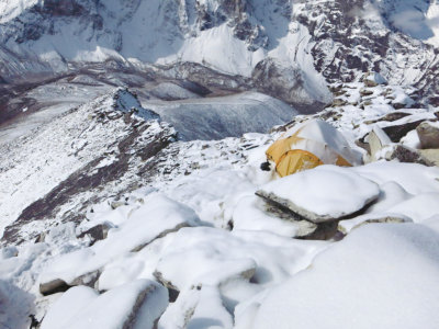 Ama Dablam 2019 / První výškový tábor