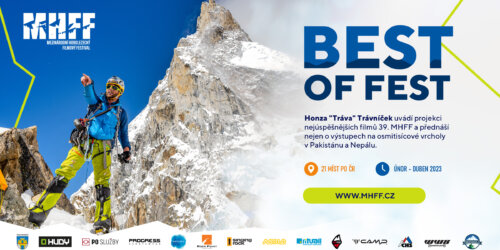 Best of Fest MHFF Teplice nad Metují 2022 - přednáška nejen o výstupech na osmitisícové vrcholy v Pákistánu a Nepálu